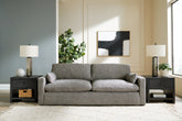 Coral Furniture - Ashley Furniture - Dramatic Living Room - Ottoman / Granite - 1170214