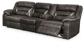 Coral Furniture - Ashley Furniture - Kincord Sectional - 3-Piece Power Reclining Sectional / Midnight - 13104S5