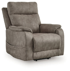 Coral Furniture - Ashley Furniture - Crestmeade Living Room - Power Lift Recliner / Espresso - 1350412