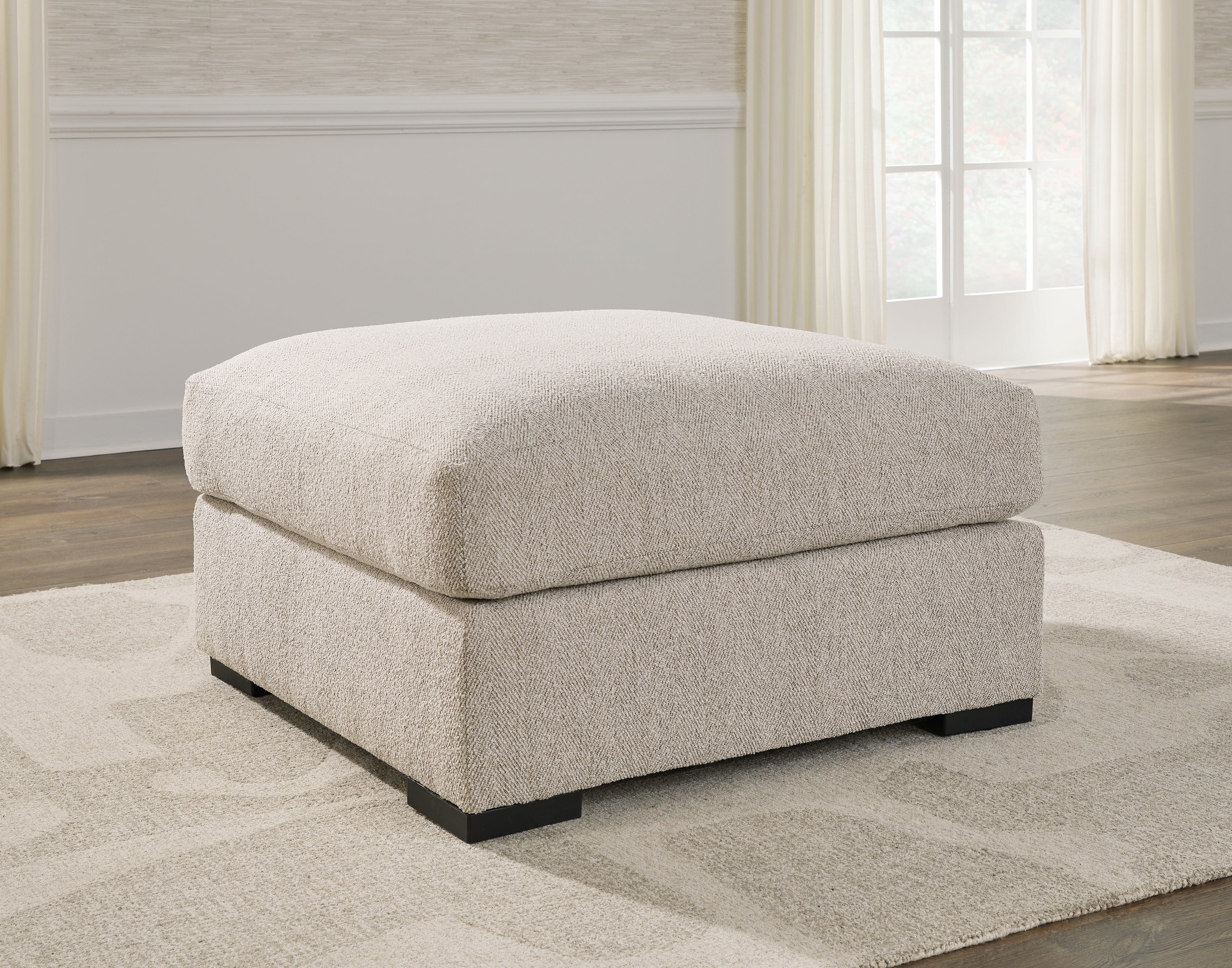 Coral Furniture - Ashley Furniture - Ballyton Living Room - Oversized Accent Ottoman / Sand - 2510208
