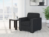 Coral Furniture - Ashley Furniture - Jasmine Peaks Living Room - Sofa / Coal - 2890438