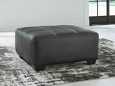 Coral Furniture - Ashley Furniture - Brixley Pier Living Room - Oversized Accent Ottoman / Graphite - 2990608