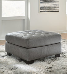 Coral Furniture - Ashley Furniture - Clairette Court Living Room - Oversized Accent Ottoman / Alloy - 3150308