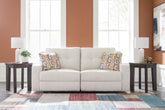 Coral Furniture - Ashley Furniture - Danum Living Room - Reclining Loveseat / Stone - 3880586