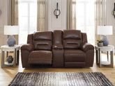 Coral Furniture - Ashley Furniture - Stoneland Living Room - Power Rocker Recliner / Fossil - 3990598