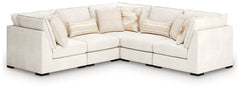 Coral Furniture - Ashley Furniture - Donelson Creek Sectional - 4-Piece Sectional / Vanilla - 48002S2