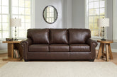 Coral Furniture - Ashley Furniture - Colleton Living Room - Loveseat / Dark Brown - 5210735