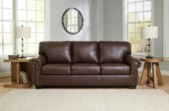 Coral Furniture - Ashley Furniture - Colleton Living Room - Loveseat / Dark Brown - 5210735