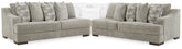 Coral Furniture - Ashley Furniture - Bayless 2-Piece Sectional - 2-Piece Sectional / Smoke - 52304U1