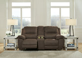 Coral Furniture - Ashley Furniture - Next-Gen Gaucho Living Room - Reclining Power Sofa / Putty - 5420387