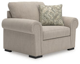 Coral Furniture - Ashley Furniture - Sararose Living Room - Sofa / Heather - 5710238