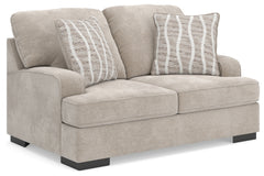Coral Furniture - Ashley Furniture - High Profile Living Room - Loveseat / Taupe - 5990235
