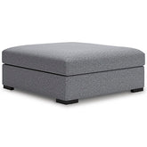 Coral Furniture - Ashley Furniture - Bealton Living Room - Oversized Accent Ottoman / Salt and Pepper - 6130508
