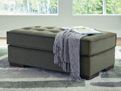 Coral Furniture - Ashley Furniture - Caspian-Town Living Room - Oversized Accent Ottoman / Olive - PC6170208