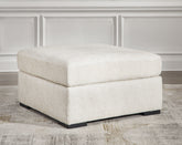 Coral Furniture - Ashley Furniture - Chessington Living Room - Oversized Accent Ottoman / Ivory - 6190408