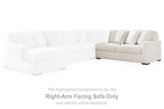 Coral Furniture - Ashley Furniture - Chessington Sectional - LAF 3-Piece Sectional / Ivory - 61904S5