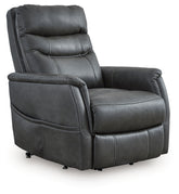 Coral Furniture - Ashley Furniture - Strawbill Living Room - Power Lift Recliner / Sapphire - 6391012