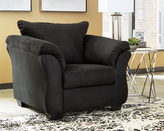 Coral Furniture - Ashley Furniture - Darcy Living Room - Rocker Recliner / Cobblestone - 7500525