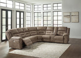 Coral Furniture - Ashley Furniture - Ravenel Sectional - 3-Piece Power Reclining Sectional / Fossil - 83106S2