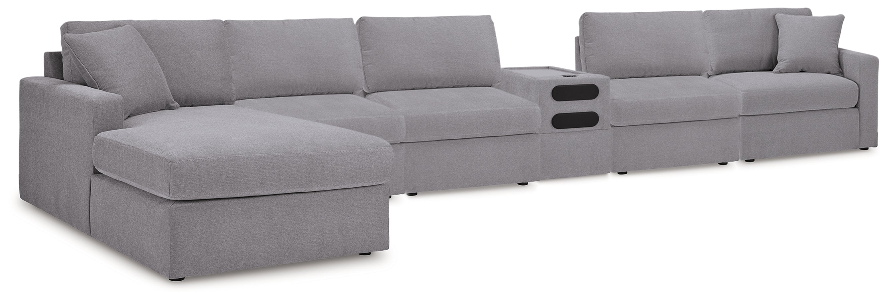 Coral Furniture - Ashley Furniture - Modmax 6-Piece Sectional - 6-Piece Sectional - 92104U26