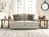 Coral Furniture - Ashley Furniture - Soletren Living Room - Queen Sofa Sleeper / Stone - 9510439