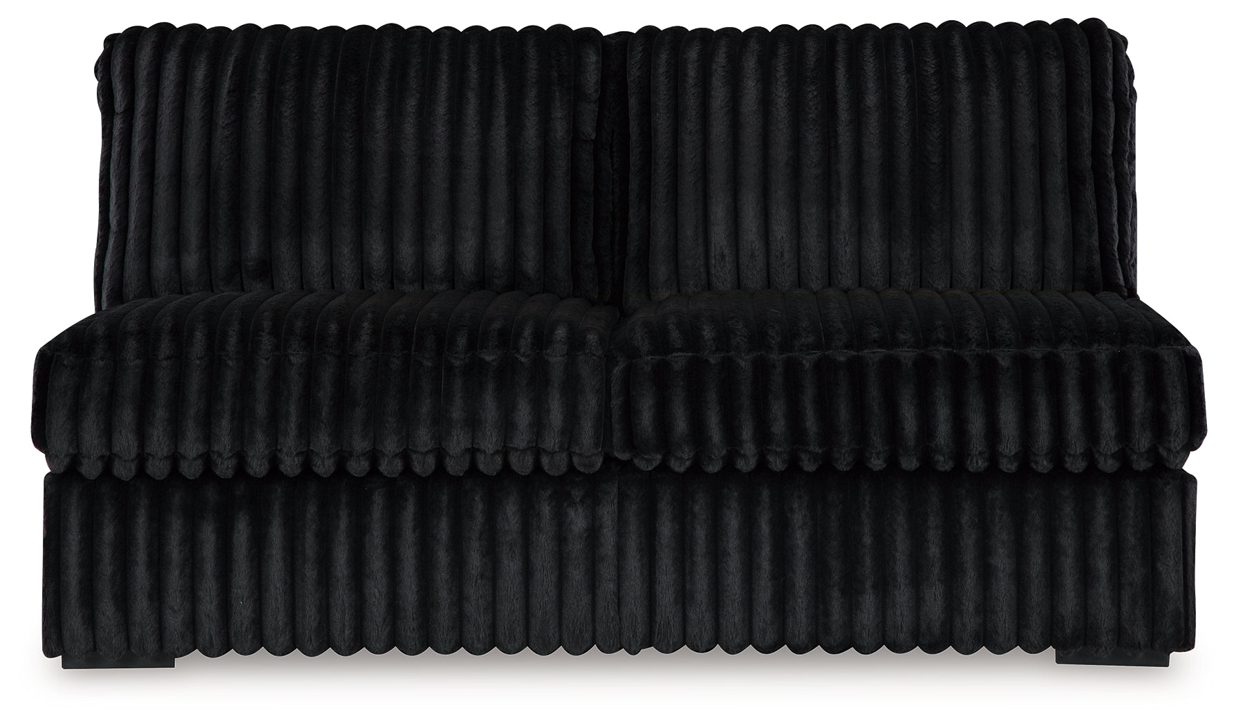 Coral Furniture - Ashley Furniture - Midnight-Madness 4-Piece Sectional - 4-Piece Sectional / Onyx - 98103U11