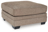 Coral Furniture - Ashley Furniture - Cannonbrook Living Room - Oversized Accent Ottoman / Nutmeg - 9820108