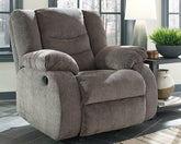 Coral Furniture - Ashley Furniture - Tulen Living Room - Reclining Sofa / Gray - 9860688