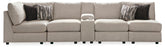 Coral Furniture - Ashley Furniture - Kellway Sectional - 7-Piece Sectional / Bisque - 98707S5