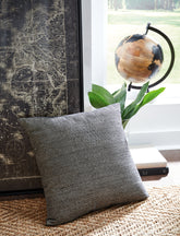 Coral Furniture - Ashley Furniture - Edelmont Pillows - Pillow / Black/Linen - A1000962P