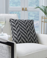 Coral Furniture - Ashley Furniture - Tenslock Next-Gen Nuvella Pillows - Pillow / Black/White - A1900011P