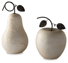 Coral Furniture - Ashley Furniture - Bidelia Sculpture - Sculpture Set (Set of 2) / Antique White - A2000381