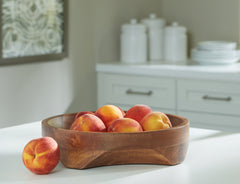 Coral Furniture - Ashley Furniture - Myrtewood Bowl - Bowl / Natural - A2000610