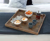 Coral Furniture - Ashley Furniture - Heddford Tray - Tray / Brown - A2000722