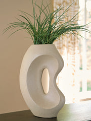 Coral Furniture - Ashley Furniture - Odion Vase - Vase / Stone - A2000842