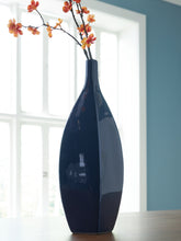 Coral Furniture - Ashley Furniture - Abtinson Vase - Vase / Navy - A2900033