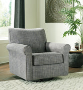Coral Furniture - Ashley Furniture - Renley Accent Chair - Swivel Glider Accent Chair / Ash - A3000002