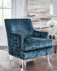 Coral Furniture - Ashley Furniture - Gloriann Accent Chair - Accent Chair / Lagoon - A3000103