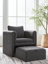 Coral Furniture - Ashley Furniture - Vreni Accent Chair - Accent Chair / Charcoal/Black - A3000754
