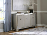 Coral Furniture - Ashley Furniture - Chaseton Accent Cabinet - Accent Cabinet / Champagne - A4000335