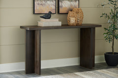 Coral Furniture - Ashley Furniture - Jalenry Console Sofa Table - Console Sofa Table / Grayish Brown - A4000596