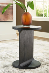 Coral Furniture - Ashley Furniture - Adderley Accent Table - Accent Table / Black - A4000600