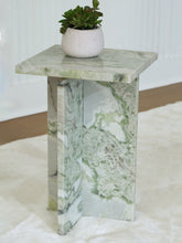 Coral Furniture - Ashley Furniture - Deaconwell Accent Table - Accent Table / White/Green - A4000648