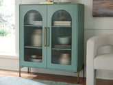 Coral Furniture - Ashley Furniture - Adwen Accent Cabinet - Accent Cabinet / Light Green - A4000665