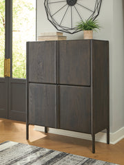 Coral Furniture - Ashley Furniture - Orsonal Accent Cabinet - Accent Cabinet / Espresso Brown - A4000686