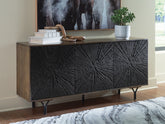 Coral Furniture - Ashley Furniture - Lavinmont Accent Cabinet - Accent Cabinet / Multi Brown - A4000710
