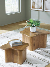 Coral Furniture - Ashley Furniture - Abeford Accent Coffee Table (Set of 2) - Accent Cocktail TBL Set (Set of 2) / Brown - A4000711