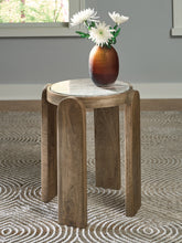 Coral Furniture - Ashley Furniture - Gavrilley Accent Table - Accent Table / Gray/White/Brown - A4000722