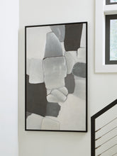 Coral Furniture - Ashley Furniture - Adilson Wall Decor - Wall Art / White/Gray/Black - A8000463