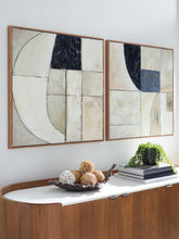 Coral Furniture - Ashley Furniture - Bexlen Wall Decor - Wall Art Set (Set of 2) / Tan/Taupe/Black - A8000498